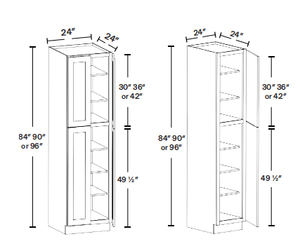Reve Cuisine 24 wall pantry