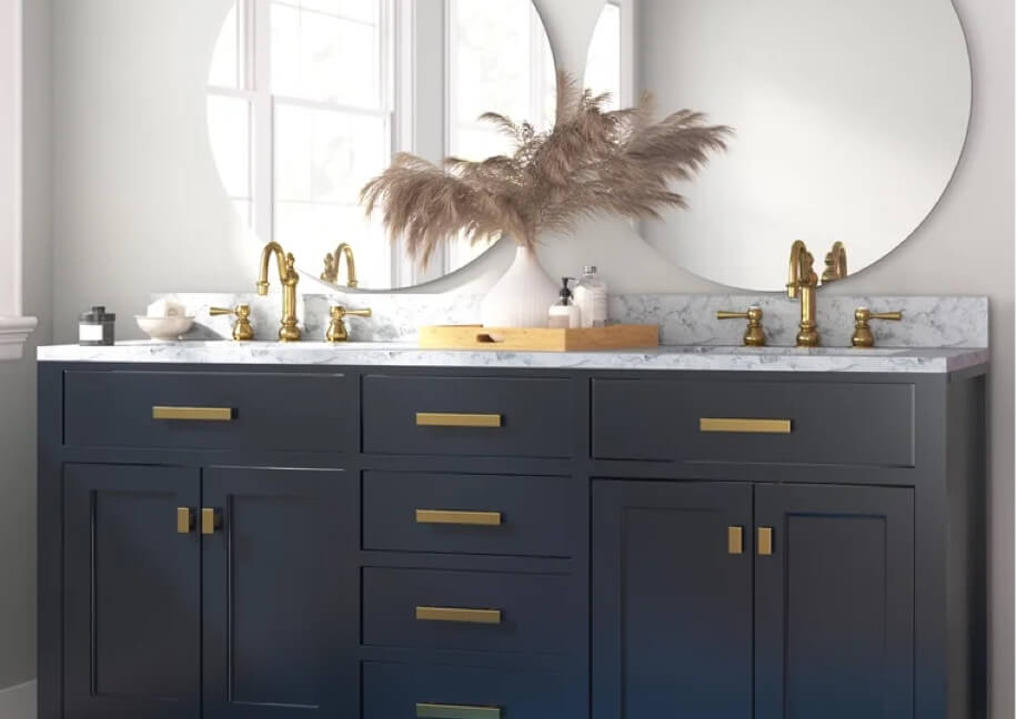 Les 5 Couleurs Tendances pour les Armoires de Salle de Bain en 2024