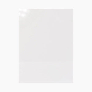 Armoire de Cuisine du Bas Blanc Lustré