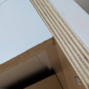 Boîte en contreplaqué de ¾” po